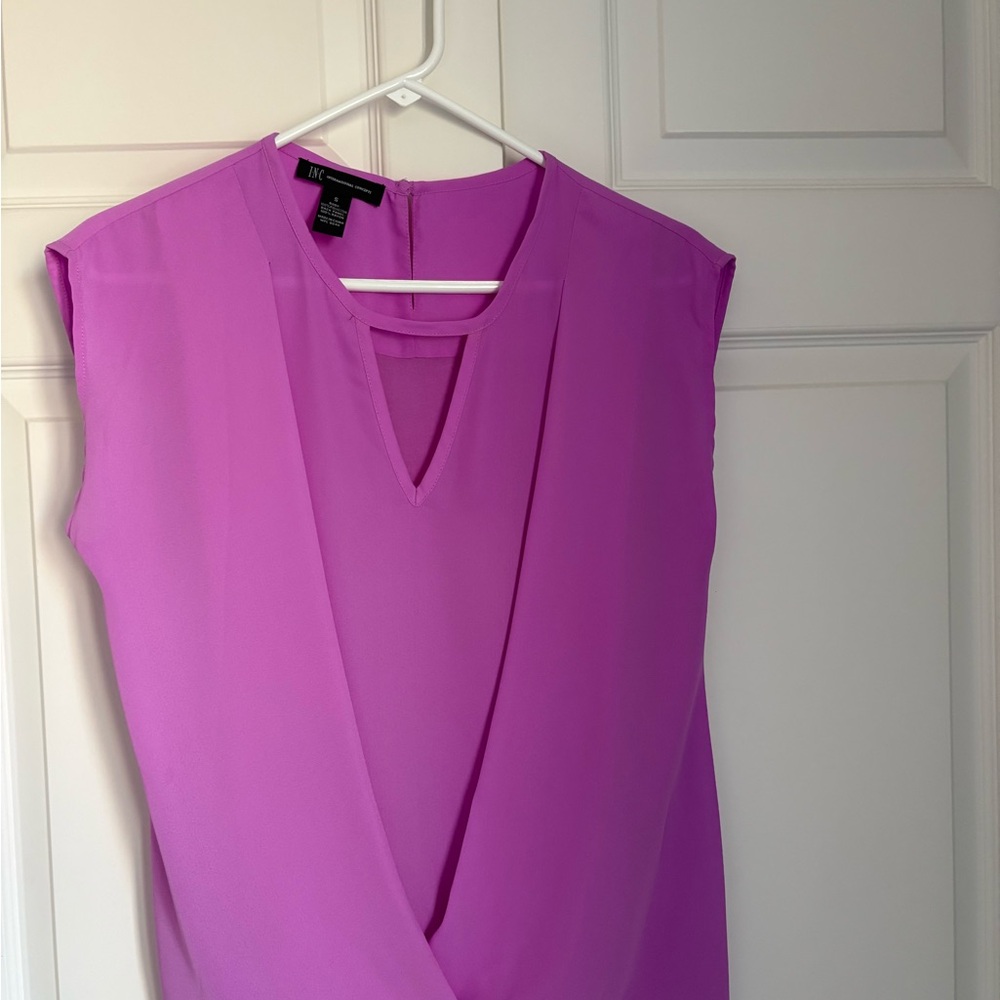 INC International Concepts Magenta Top